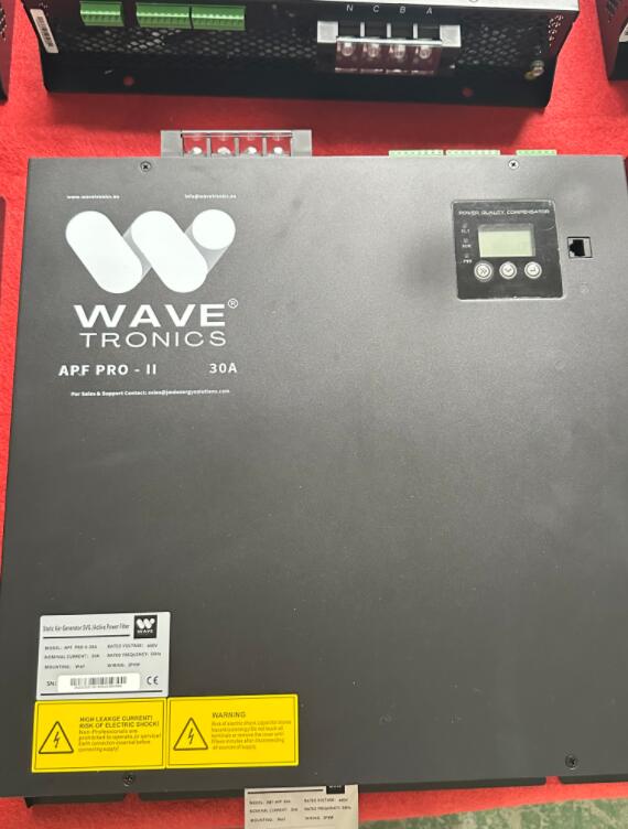 為印度客戶定制的一批APF有源濾波器